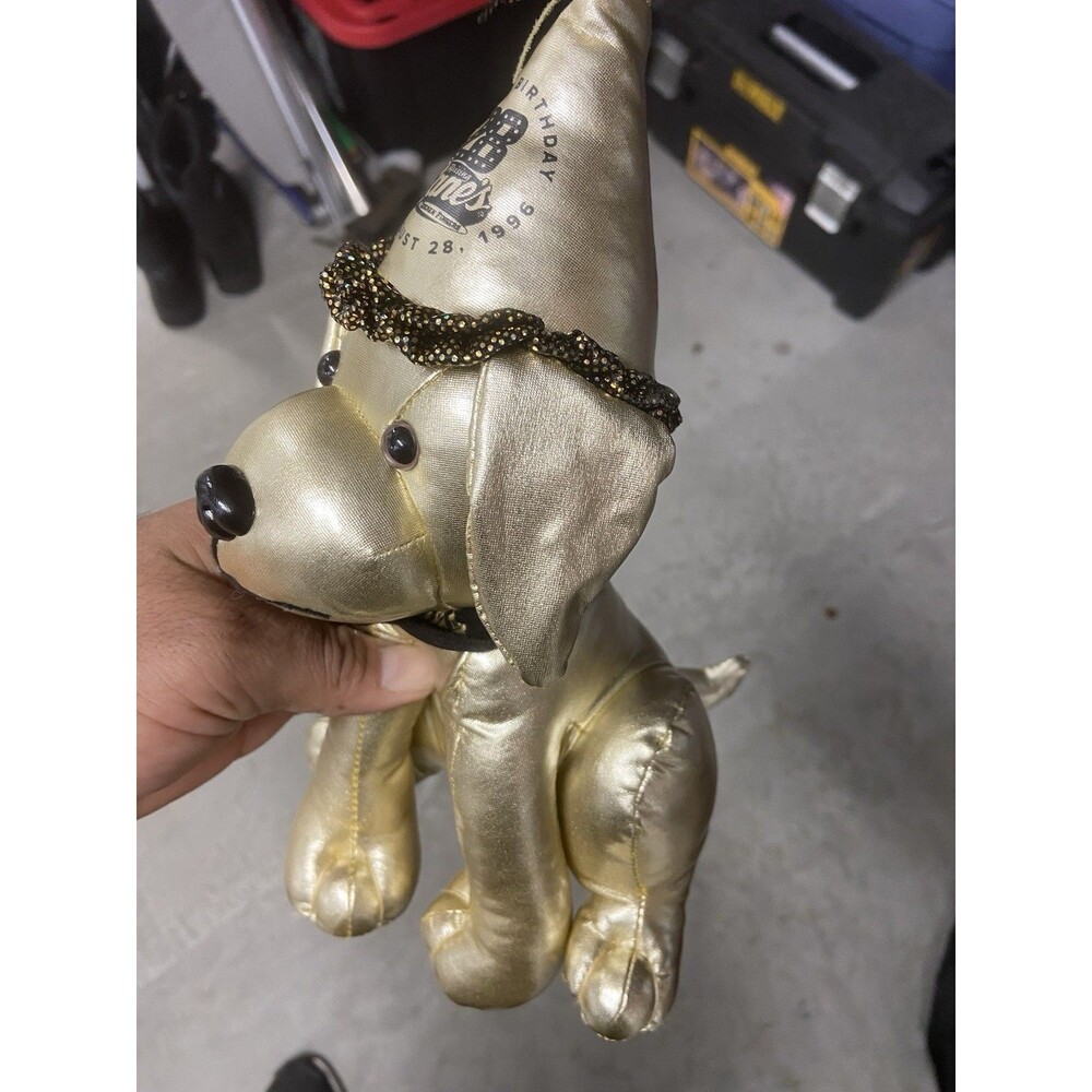 Raising Cane’s 2025 Gold Dog Puppy Plush Golden 28th Birthday